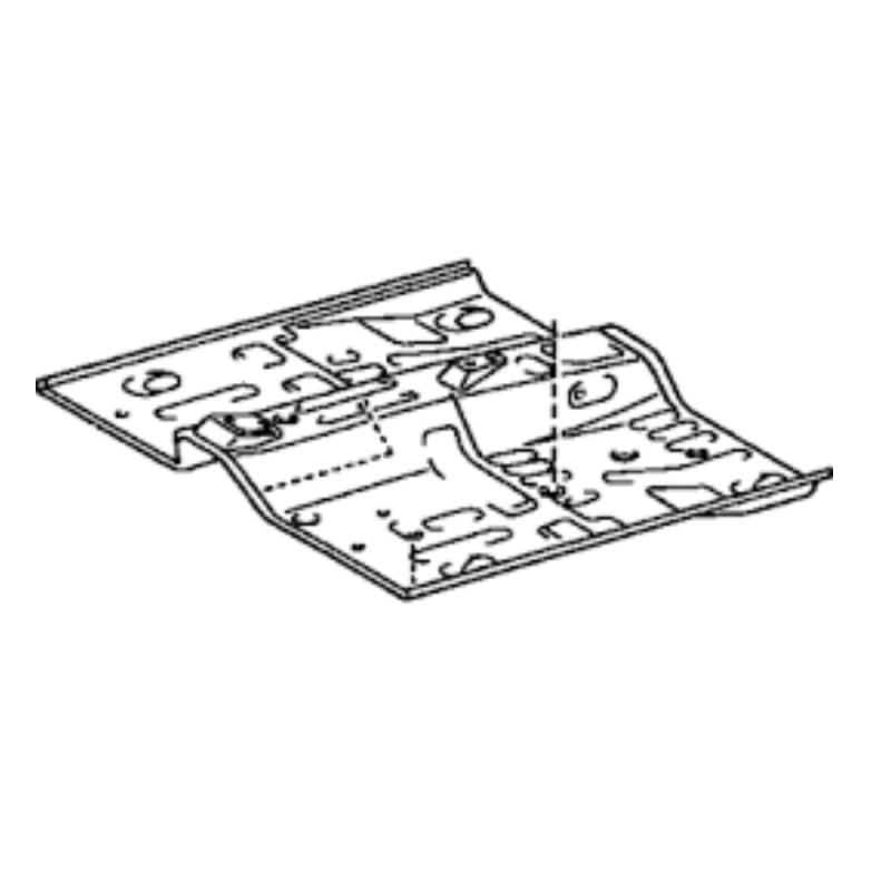 Floor Assembly Front - 5811135431